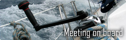 Meeting on board